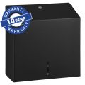 MERIDA STELLA BLACK LINE MAXI folded paper towel dispenser, black